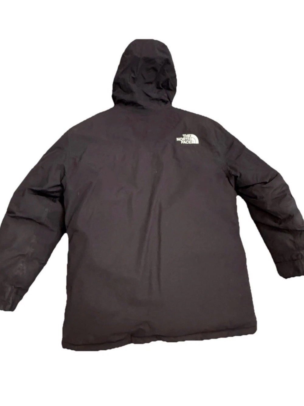 The North Face Mens L McMurdo down Parka Jacket, Black, Dryvent, 550, Large